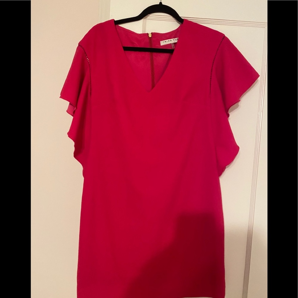 Trina Turk awesome hot pink dress